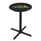Holland Bar Stool Co 42" Blk Wrinkle North Dakota State Pub Table L211B4228NDakSt-B - alternate 1